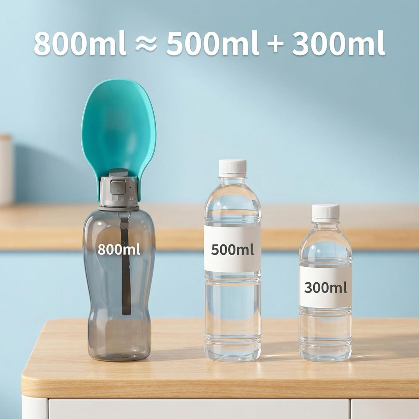 Bebedero Portátil Para Perros | 800ml