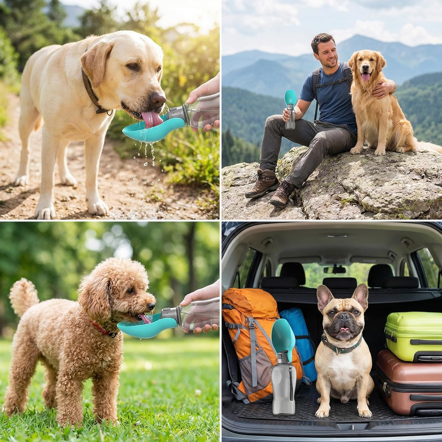 Bebedero Portátil Para Perros | 800ml